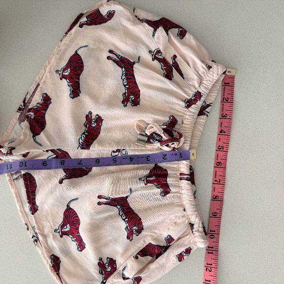 Light Pink Tiger Print Short Shorts - Picture 8 of 8
